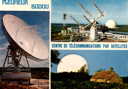 PLEUMEUR BODOU LE CENTRE DES TELECOMMUNICATIONS PAR SATELLITES L ANTENNE P B 4 - Pleumeur-Bodou