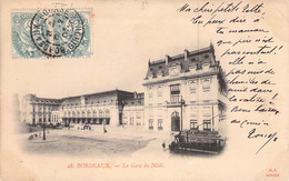 CPA - FRANCE - 33 - BORDEAUX - La Gare Du Midi - Précurseur - Dos Non Divisé - Bordeaux