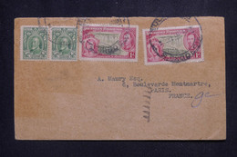 RHODÉSIE - Enveloppe Pour La France En 1937, Affranchissement Varié  - L 136329 - Southern Rhodesia (...-1964)