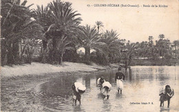 CPA - ALGERIE - Oran - Colomb Bechar - Bords De La Rivière - Collection Idéale - Oran