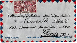 SAINT PIERRE ET MIQUELON - LETTRE 1947 - Storia Postale