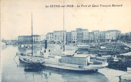 83 Var Bateaux Au Quai François Bernard Du Port De La Seyne Sur Mer - La Seyne-sur-Mer