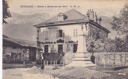 Cpa -74- Doussard -personnage- Mairie , Monument Aux Morts -edi Loro - Doussard