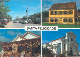 Postcard Brazil Curtiba Parana Santa Felicidade Multi View - Curitiba