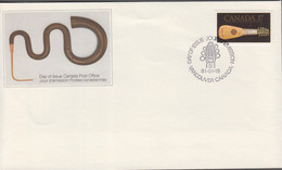 1981. CANADA. Music Instruments 17 Cents On FDC.  - JF527485 - Lettres & Documents