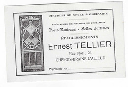 51055    Chenois  Braine  L' Alleud  Pub  établissements  Ernest  Tellier  Meubles  De  Style   Pub - Eigenbrakel