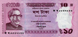 BANGLADESH 10 TAKA 2012 P 54 A (2) UNC SC NUEVO - Bangladesh