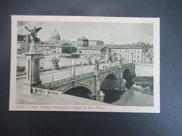 P3138 - Roma - Ponte Vittorio Emanuele E Cupola De San Pietro - Ponts