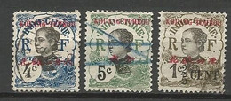 KOUANG-TCHEOU N° 2 / 21 / 35 OBL - Used Stamps