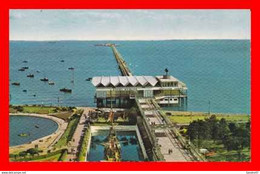2 CPSM/pf  SOUTHEND ON SEA (Angleterre).  Peter Pan's Playground And Pier. .*7727 - Southend, Westcliff & Leigh