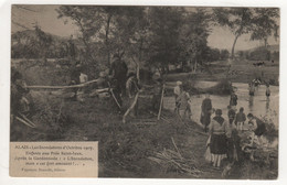 ALAIS - Les Innondations D'Octobre 1907 - Enfants Aux Prés St Jean - Alès