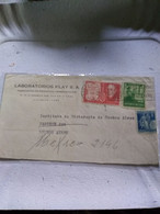 Cuba-argentina 1940 Cover.slogan 1833/1933.finlay Liberó Al Mundo De La Fiebre Amarilla..reg Post E7 Conmems.1 /2 Cover - Briefe U. Dokumente