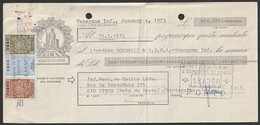 Fiscal/ Revenue, Portugal - Bill Of Exchange, 1973 -|- Série 1940 - 0$40 + 2$00 + 40$00 - Usati