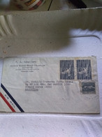 Cuba Argentina Servicio Aero Postal.white Pigeon*2.back Opening Defecto. Reg Post E7 Conmems.1 /2 Cover - Brieven En Documenten