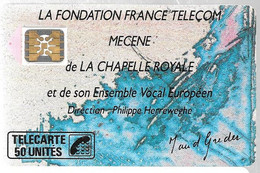 CARTE-PUBLIC-1989-50U-F77A-SC5On-CHAPELLE ROYALE-3-6Pe 106240-UTILISE-TBE - 1989