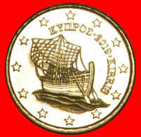 * GREECE (2008-2022): CYPRUS ★ 10 CENT 2019! SHIP NORDIC GOLD UNC MINT LUSTRE! LOW START ★ NO RESERVE! - Cipro