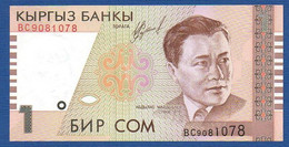 KYRGYZSTAN - P.15 – 1 Som 1999 UNC, Serie BC9081078 - Kirghizistan