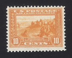 US #400 1913 Orange Yellow WMK 190 Perf 12 Mint NG F-VF SCV $120 - Unused Stamps