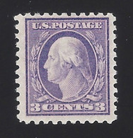 US #426 1913-15 Deep Violet WMK 190 Perf 10 MNH F-VF SCV $32.50 - Unused Stamps