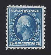 US #428 1913-15 Blue WMK 190 Perf 10 MNH F-VF SCV $70 - Unused Stamps