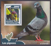 2016 Central African Republic 5999/B1421 Birds - Doves 14,00 € - Colibris