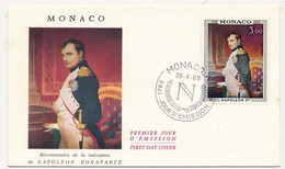 MONACO => Env FDC - 3,00 Napoléon - Monaco-A  26/4/1969 - FDC