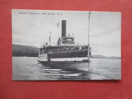 Steamer Sagamore  Lake George  New York   Ref 5878 - Lake George