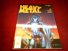 HEAVY  METAL  AUGUST  1984 - Fanascienza