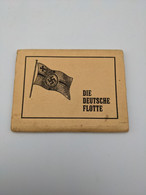 Carnet 10 Mini Photographies Die Deutsche Flotte La Flotte Allemande Bateaux WW2 - Boten