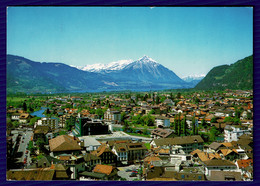 Ref 1581 - 1994 Switzerland Postcard - Interlaken 80c Rate To Solihull - Brieven En Documenten