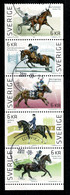 Ref  1582  - Sweden 2011 - Horses SG 2736/40 - Fine Used Stamps - Oblitérés