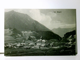 Bergün / Bravuog. Filisur Kanton Graubünden. Schweiz. Alte Ansichtskarte S/w. Ungel. Um 1910 / 15. Panoramabli - St. Anton
