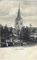 Eglise De Peseux 1905 Animée - Peseux