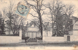 CPA - FRANCE - Cerçay - Le Château - Carte Postale Ancienne - Andere & Zonder Classificatie