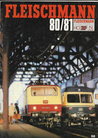 Livret  Catalogue    Trains   -- Fleischmann    - 1980 - 1981  - 88  Pages +    Feuilles Tarif - Chemin De Fer & Tramway