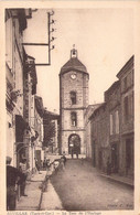 CPA - FRANCE - 82 - AUVILLAR - La Tour De L'Horloge - Animée - Auvillar
