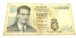 Belgium , P.138 , 20 Francs , 1964 - Otros & Sin Clasificación