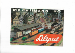 Livret Catalogue   Trains   -   Liliput     Modellbahn  Ho - 1968 - 1969  -  36 Pages - Chemin De Fer & Tramway