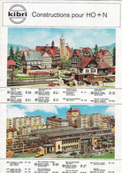 Publicite   Trains   -   Kibri  Ho   Et N   Kehl  - Accessoires De Chemin De Fer   - 4 Pages - Chemin De Fer & Tramway