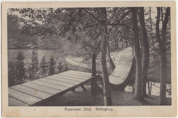 Rosendael. (Gld.)  Kettingbrug. - (Gelderland, Holland) - 1929 - Velp / Rozendaal