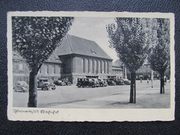 AK GLEIWITZ Gliwice Bahnhof Ca. 1940 /// D*54820 - Schlesien