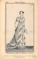 MODE - HISTOIRE DU COSTUME N°103 - EMPIRE (1809) - CARTE DESSINEE, ILLUSTRATEUR - Mode