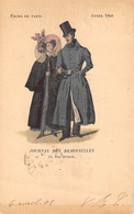 MODE - MODES DE PARIS - ANNEE 1840 - JOURNAL DES DEMOISELLES, PARIS 9° ARR - CARTE DESSINEE, ILLUSTRATEUR - Mode