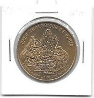 Médaille  Touristique  Ville  PARIS - PARC  ZOOLOGIQUE  DE  PARIS 1998  ( 75012 ) - Non-datés
