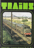 Livret     Trains  -  Bimestriel -  Novembre- Decembre 1978   N ° 1  - 36 Pages - Chemin De Fer & Tramway