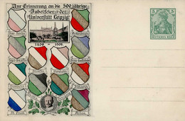 DR-GSK - PP 27 C 107/04 Stufdentika LEIPZIG 500 Jahre UNI 1909 I-II - Other & Unclassified