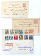 Alle Welt Ca. 1860/1962, Partie Mit 186 Belegen, Briefen, Karten, Etc., Dabei Viel Deutschland, Besichtigen Deutschland  - Unclassified