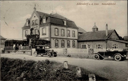 Allendorf (3559) Bahnhofshotel Auto I-II - Unclassified