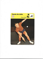 Fiche De Sport  **   Tennis De Table  ** Hans Alser - Table Tennis