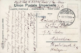 Deutsche Post Türkei Feldpost 1916 RS Jerusalem I-II - Unclassified